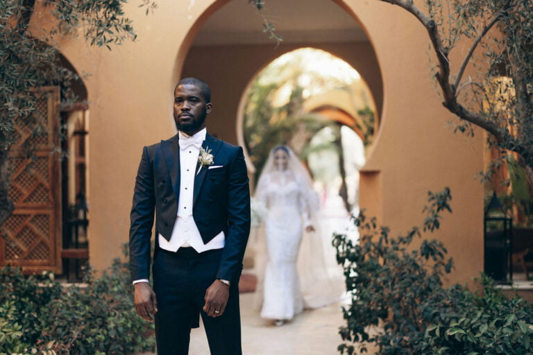nigerian white wedding in marrakech