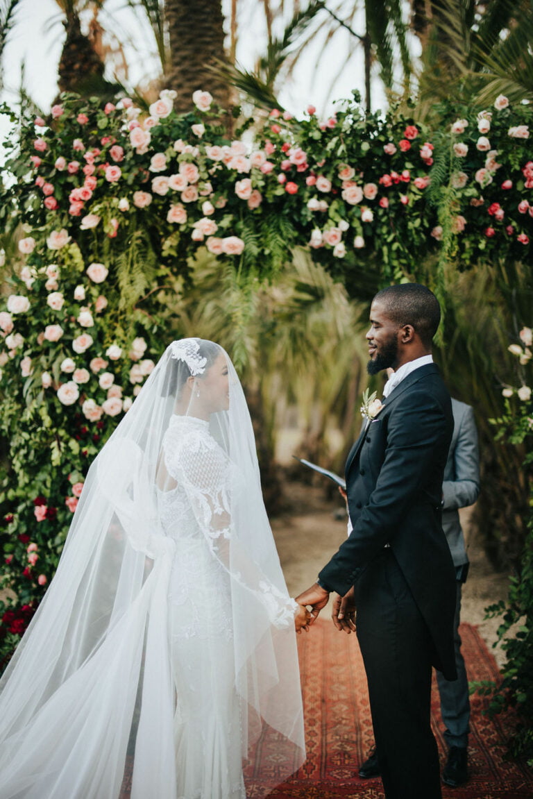 nigerian white wedding in marrakech