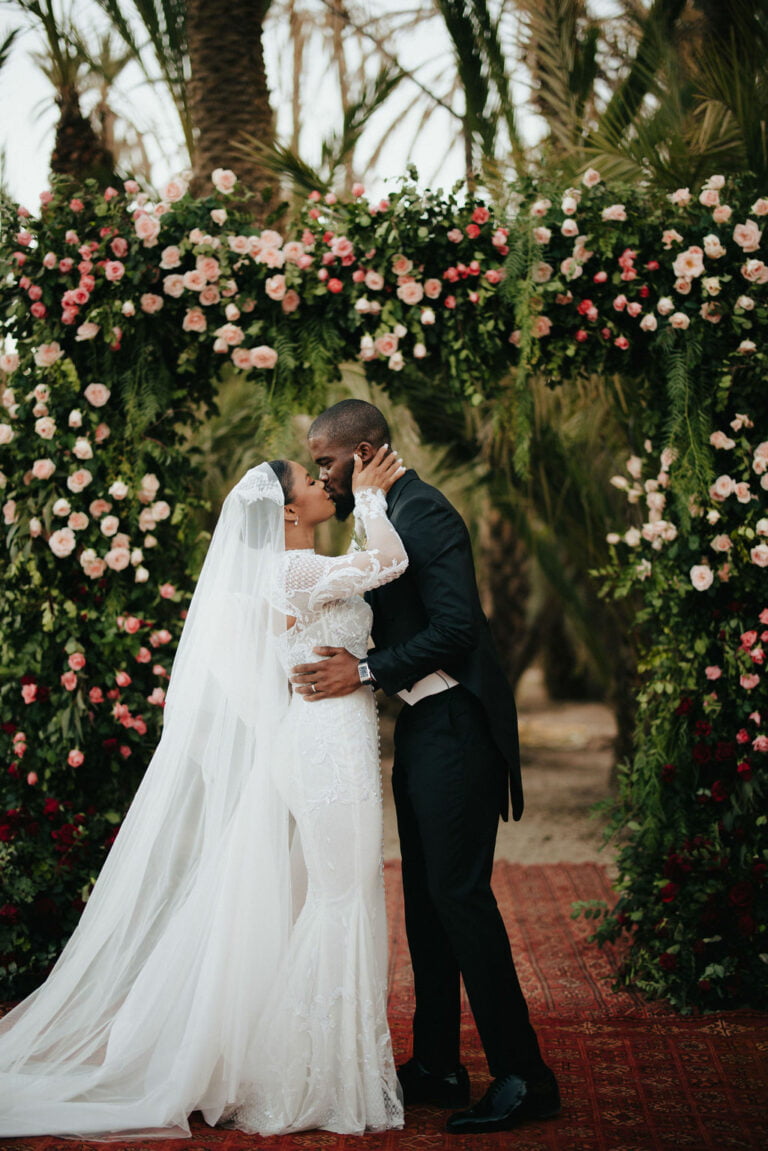 nigerian white wedding in marrakech
