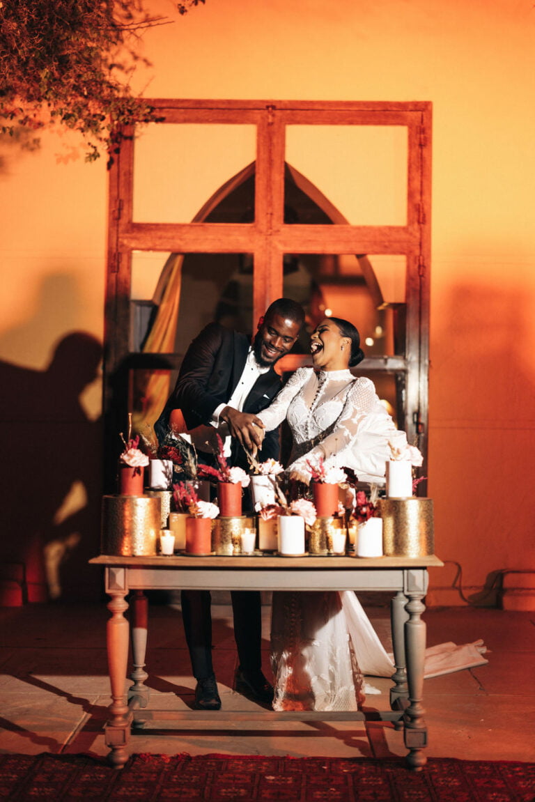 nigerian white wedding in marrakech