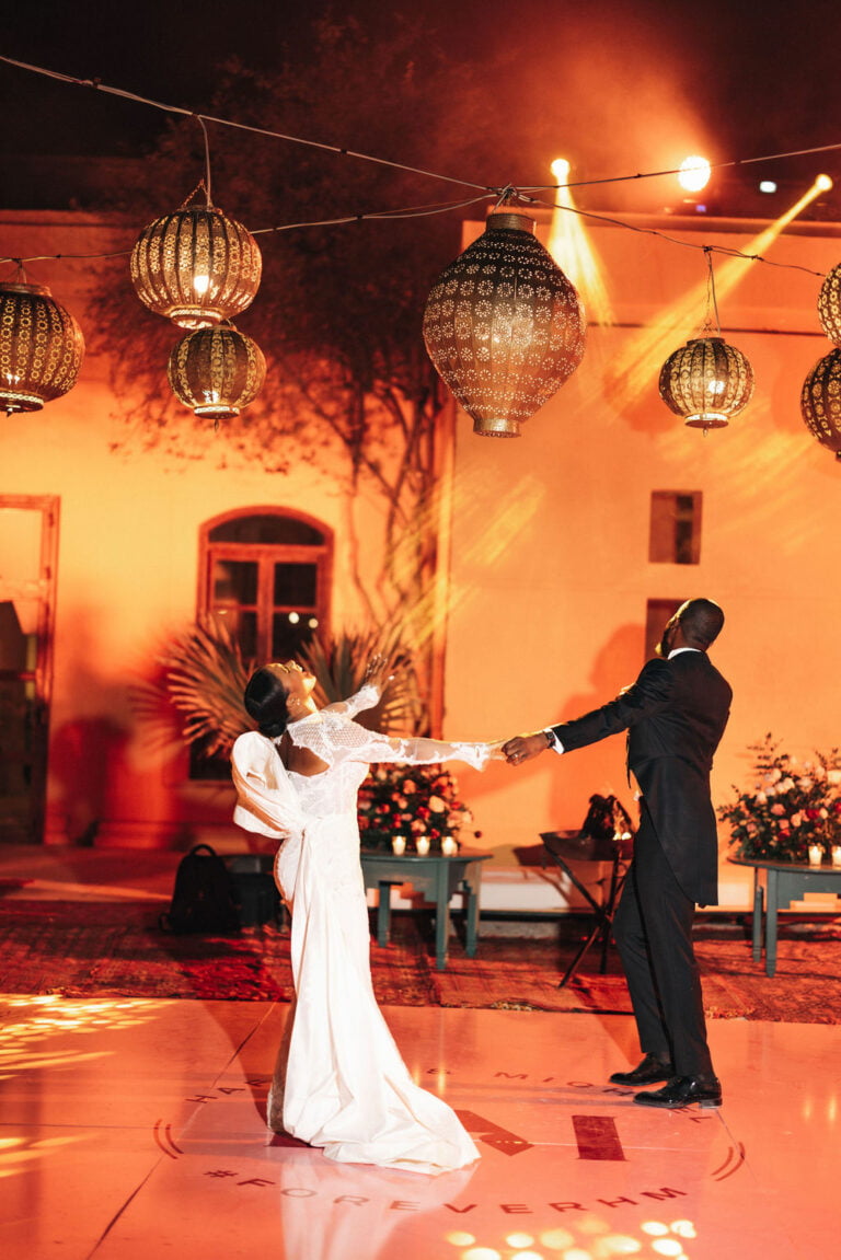 nigerian white wedding in marrakech