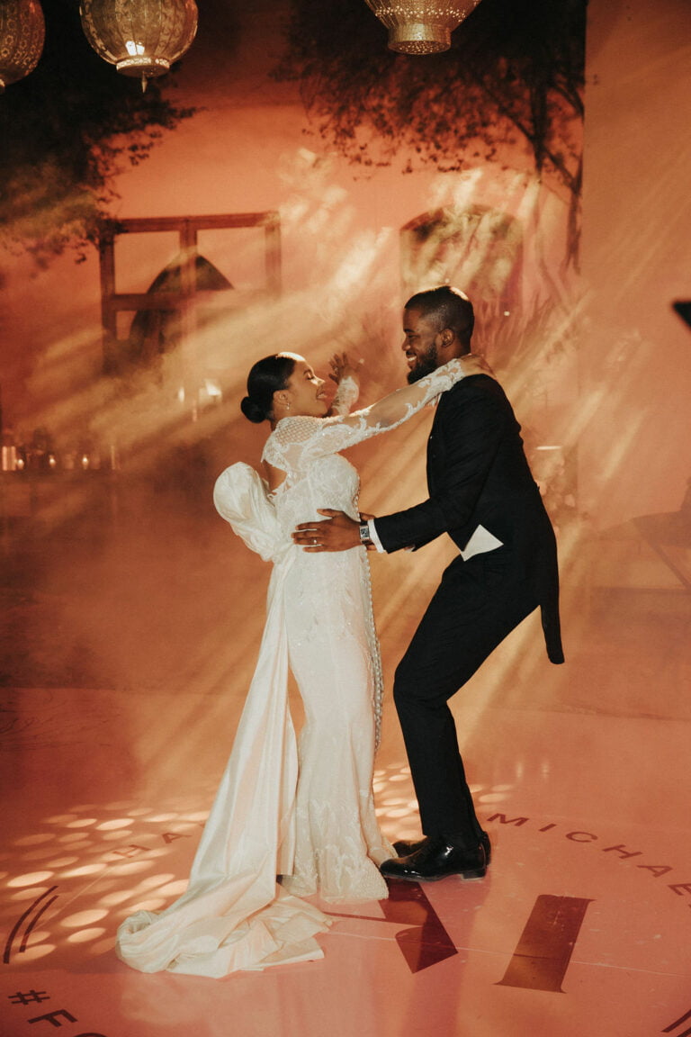 nigerian white wedding in marrakech