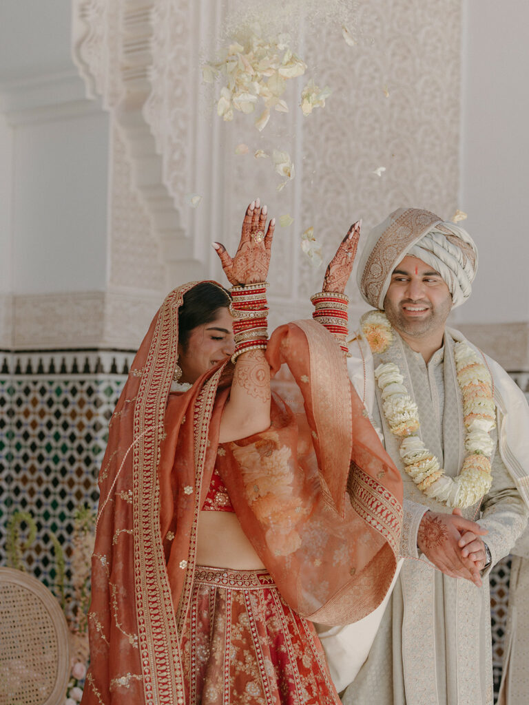Indian wedding oberoi marrakech