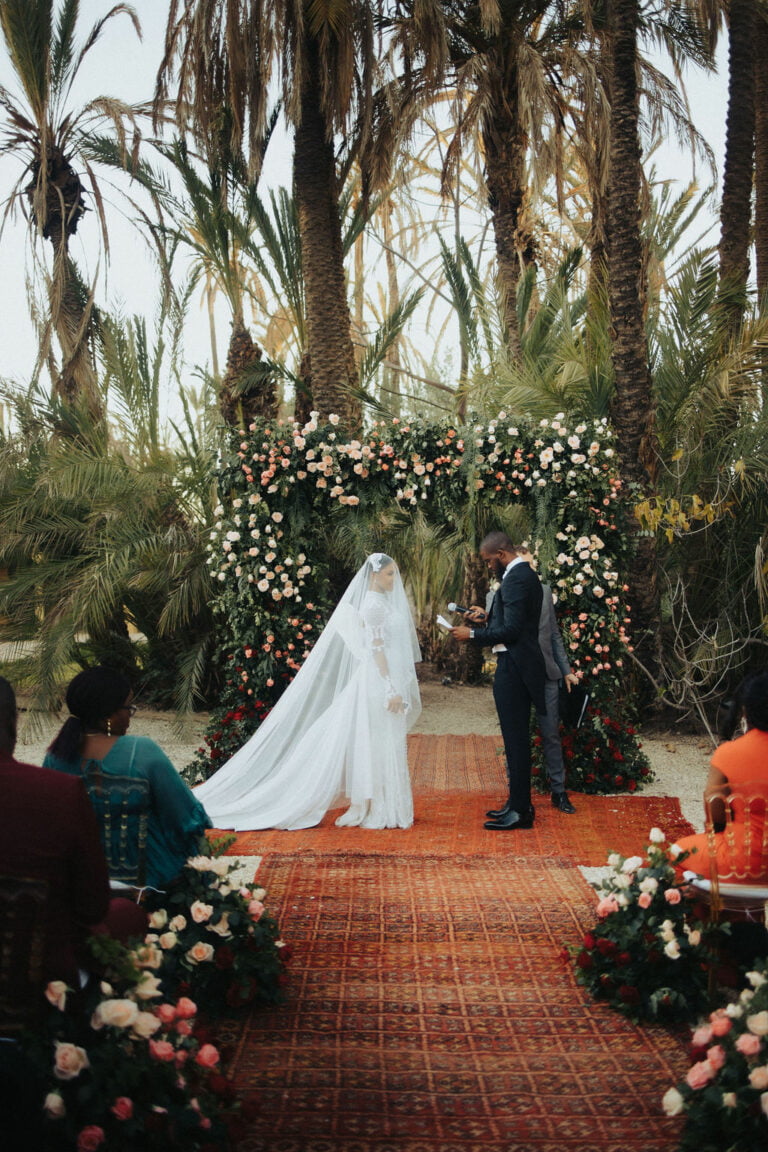 nigerian white wedding in marrakech