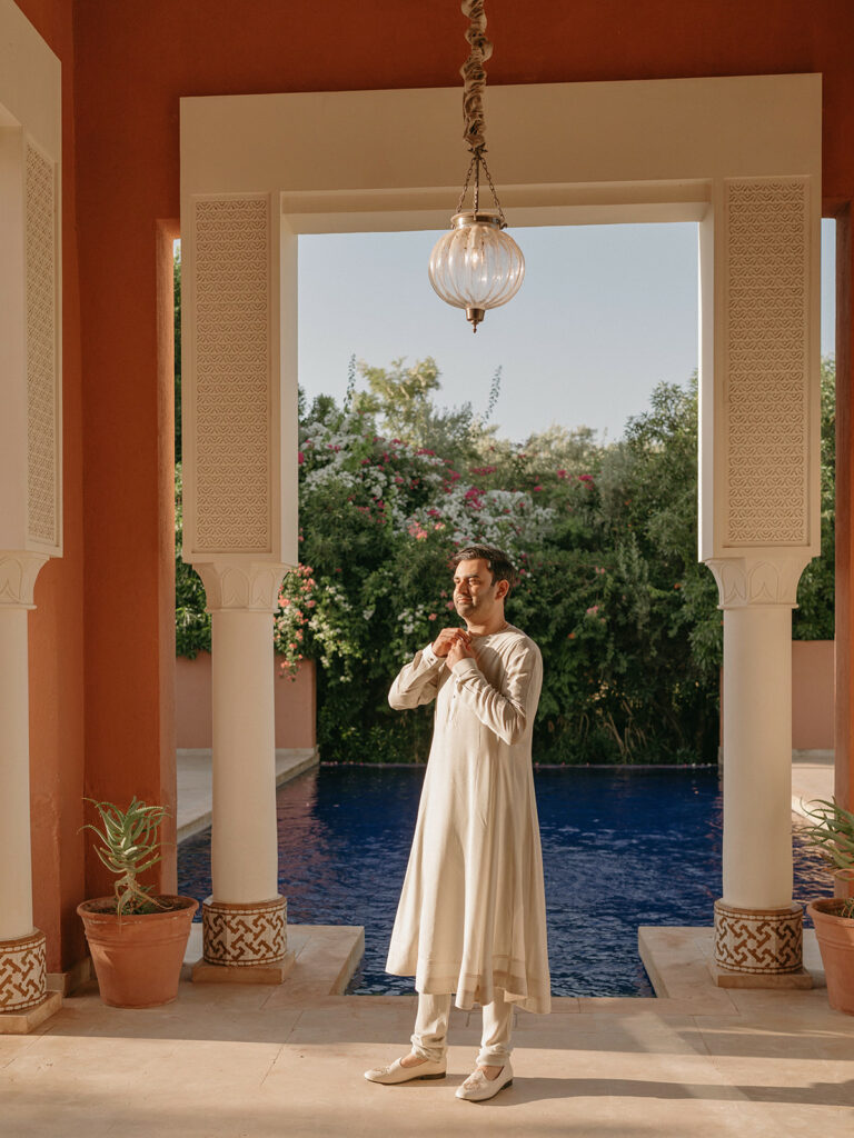 Indian wedding oberoi marrakech