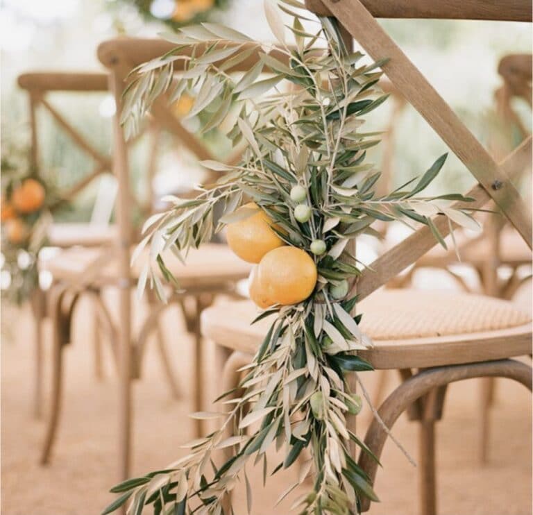 Citrus wedding