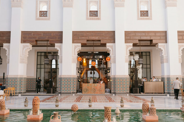 Indian wedding oberoi marrakech
