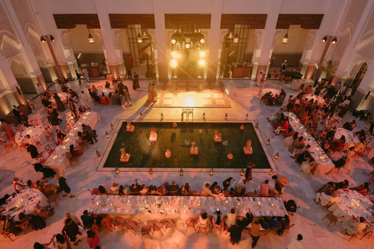 Indian wedding oberoi marrakech