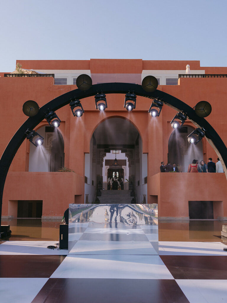 Indian wedding oberoi marrakech