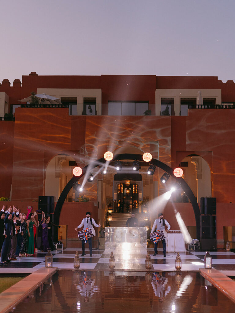 Indian wedding oberoi marrakech