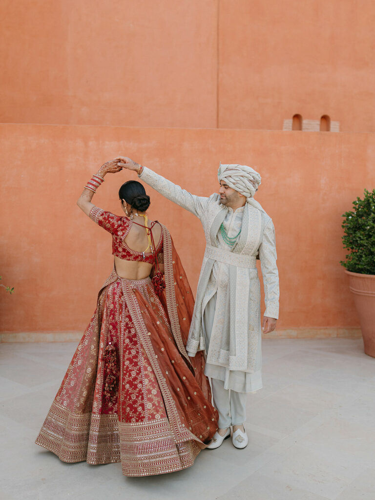Indian wedding oberoi marrakech