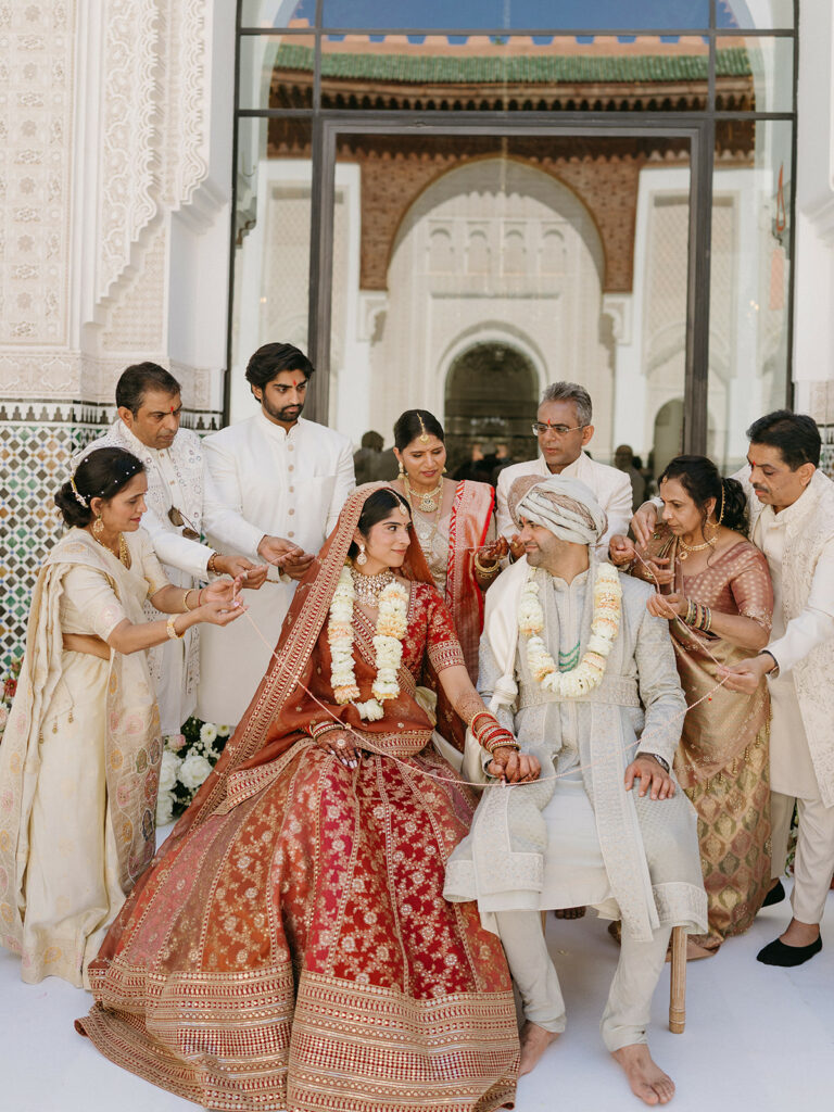Indian wedding oberoi marrakech