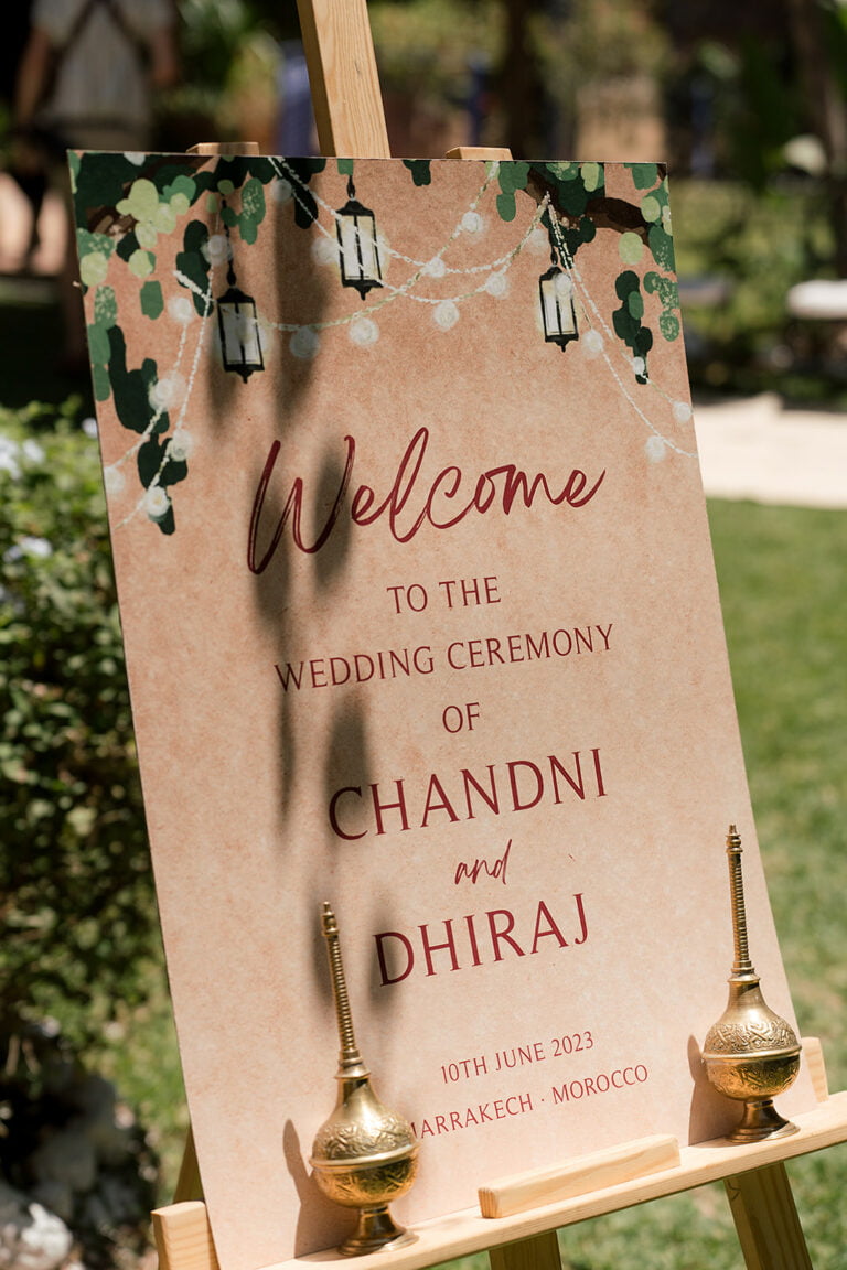 indian wedding in marrakech