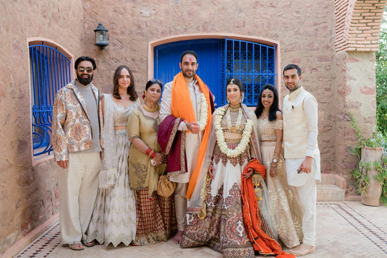 indian wedding in marrakech