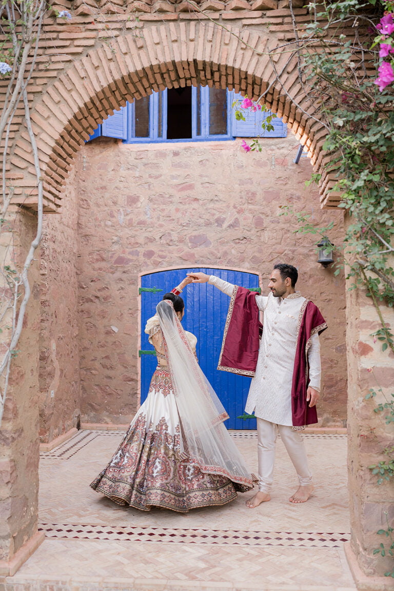 indian wedding in marrakech
