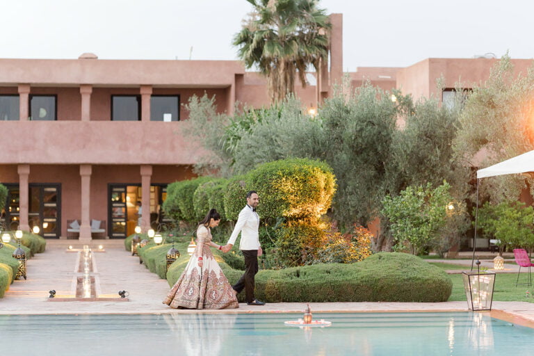 indian wedding in marrakech
