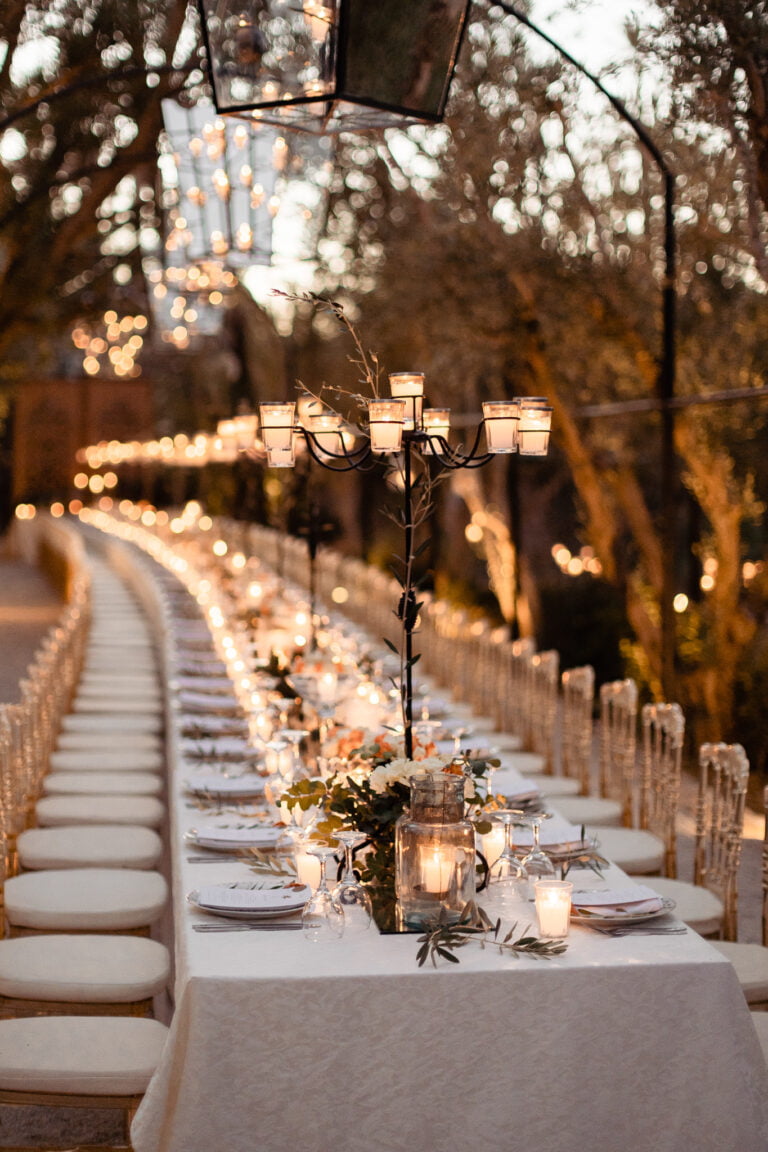 event planning and design by Party Maroc in Jnane Tamsna Marrakech