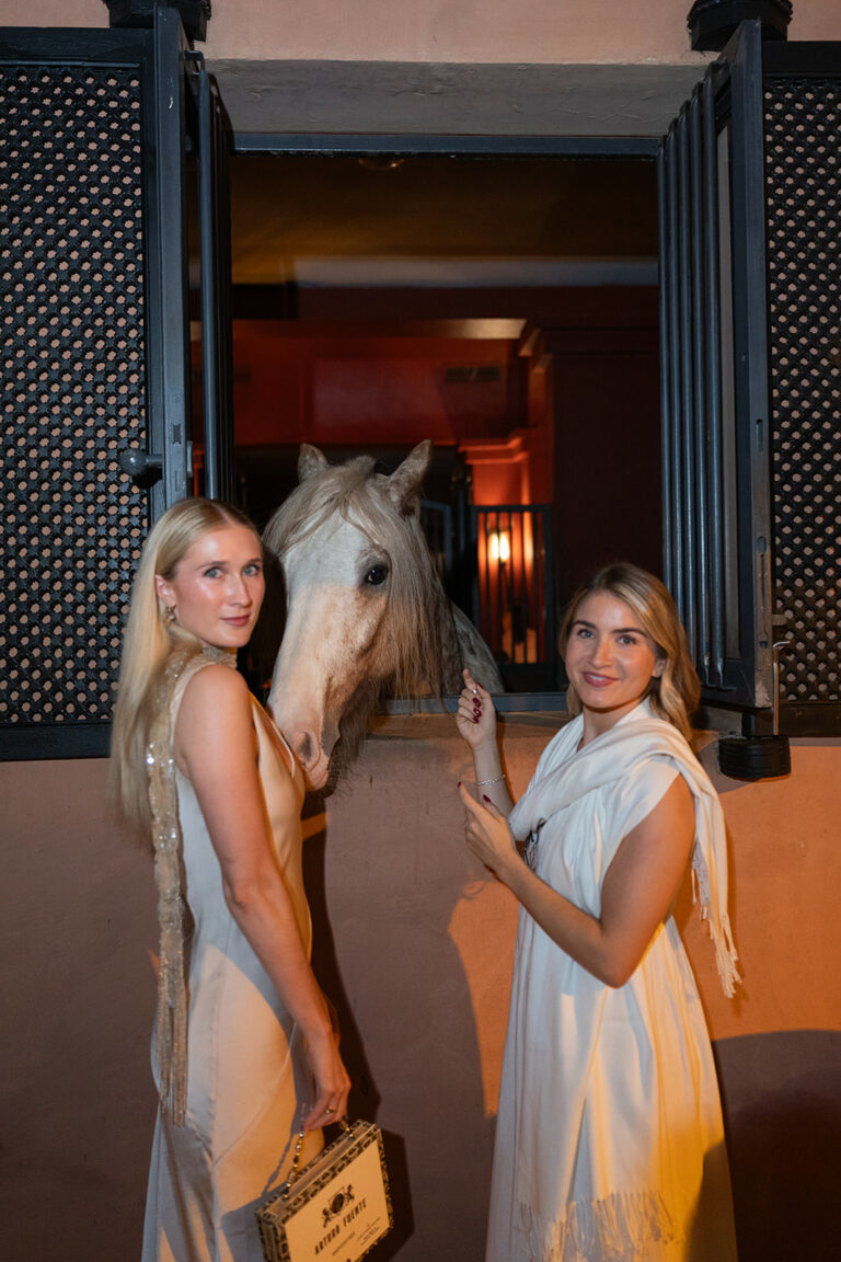 welcome dinner in the stables of Selman