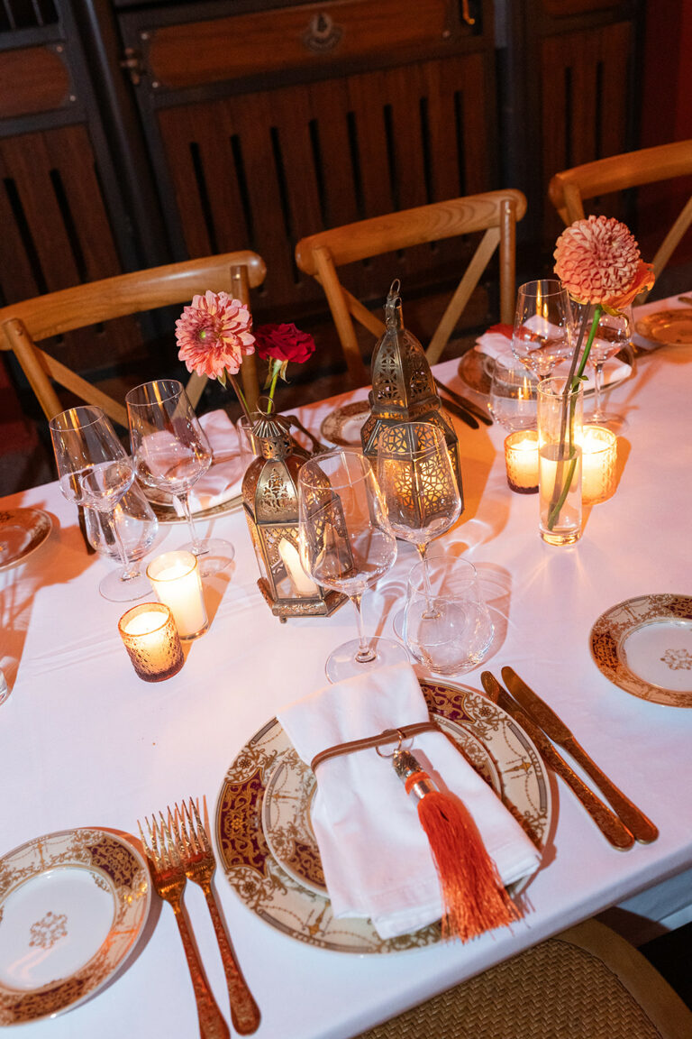 welcome dinner in the stables of Selman