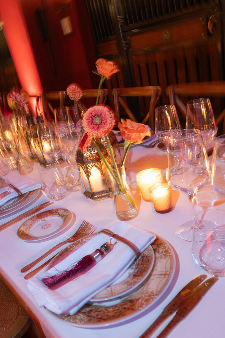 welcome dinner in the stables of Selman