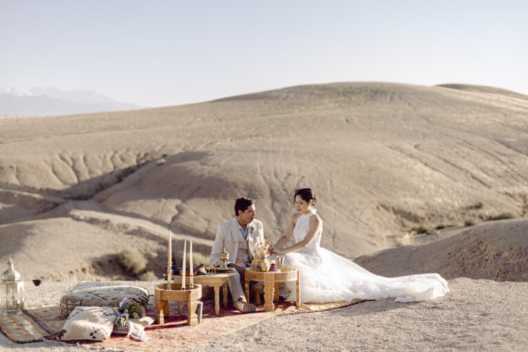desert elopement marrakech