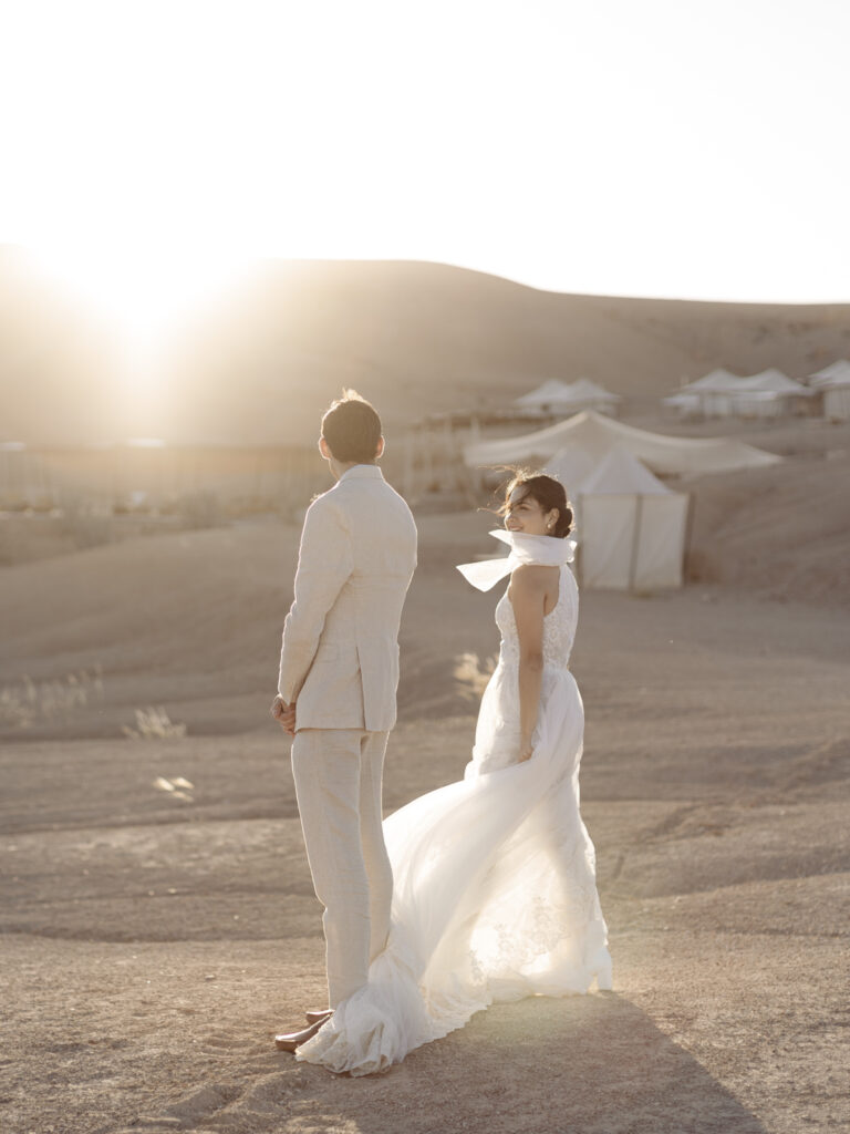 desert elopement marrakech