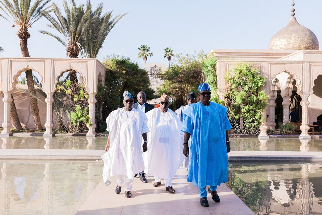 Nigerian wedding in Marrakech