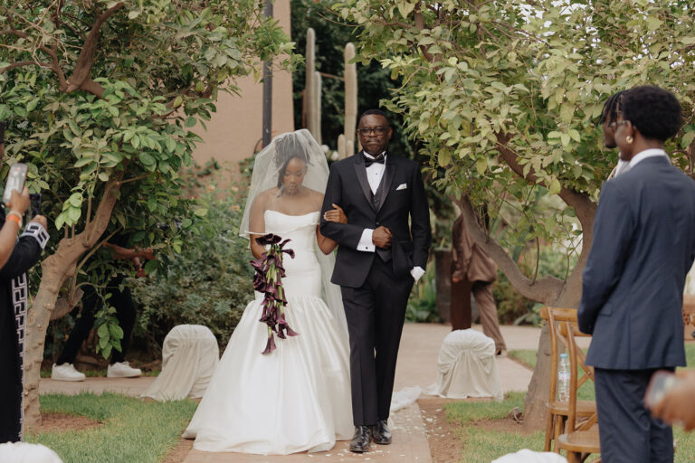 Nigerian luxury wedding in marrakech