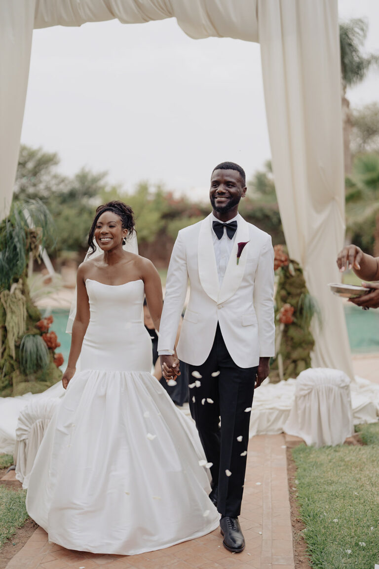 Nigerian luxury wedding in marrakech