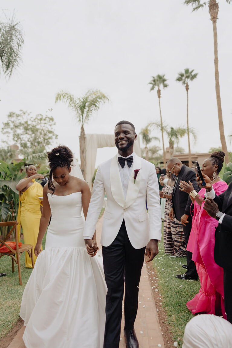 Nigerian luxury wedding in marrakech
