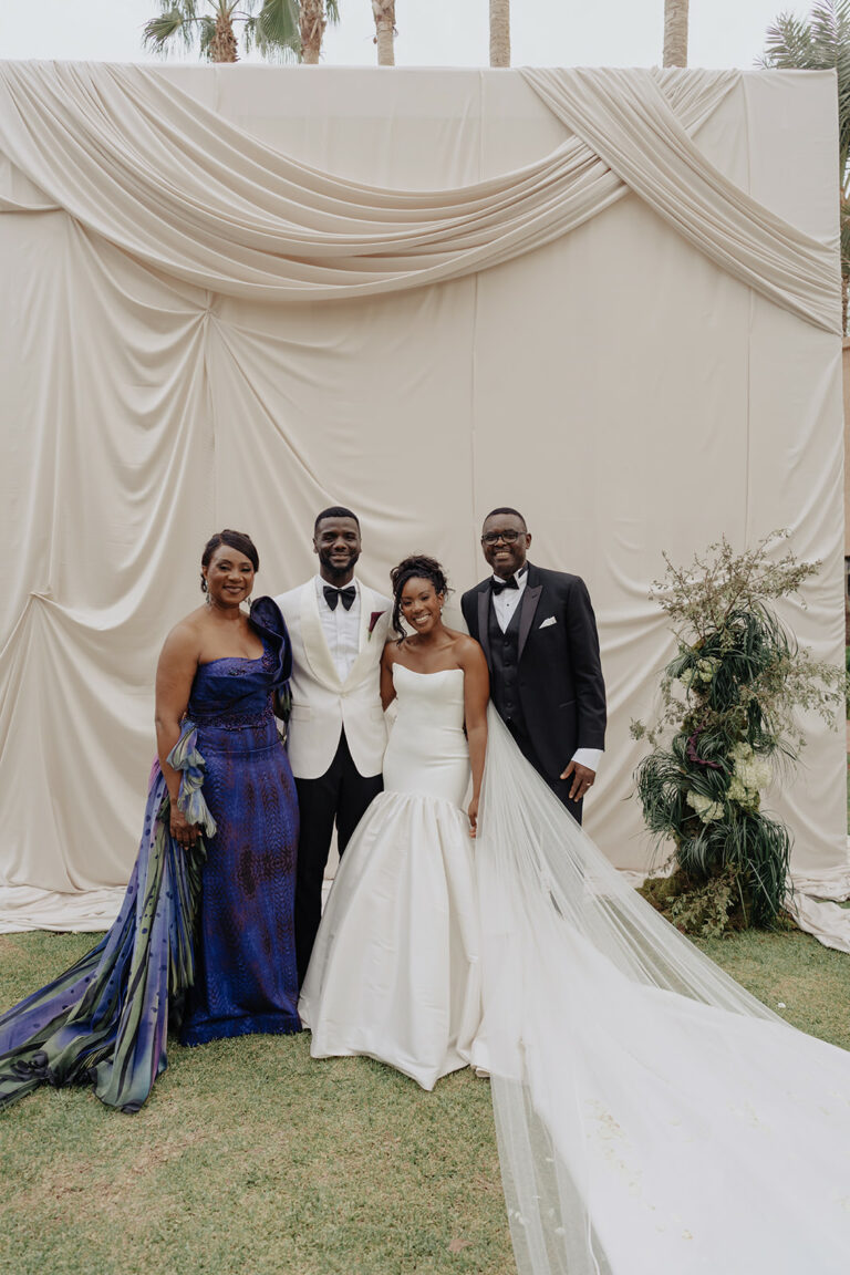 Nigerian luxury wedding in marrakech