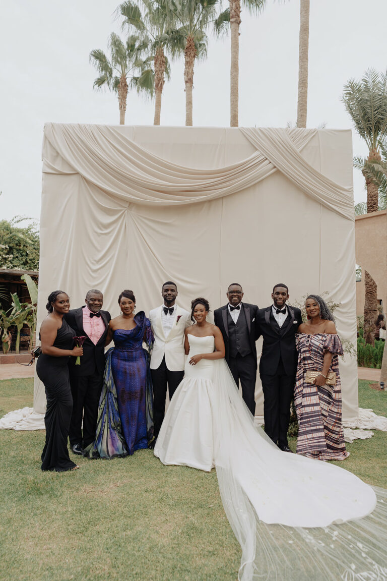 Nigerian luxury wedding in marrakech