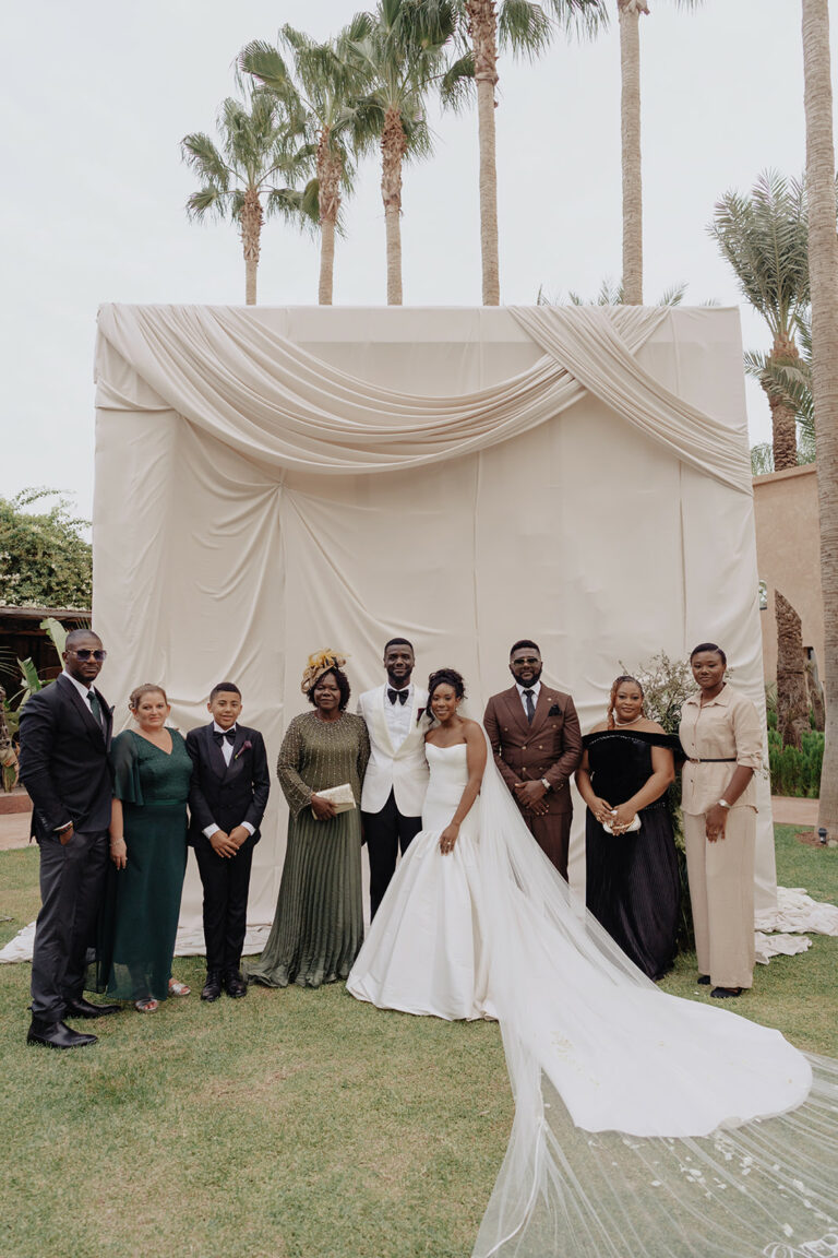 Nigerian luxury wedding in marrakech