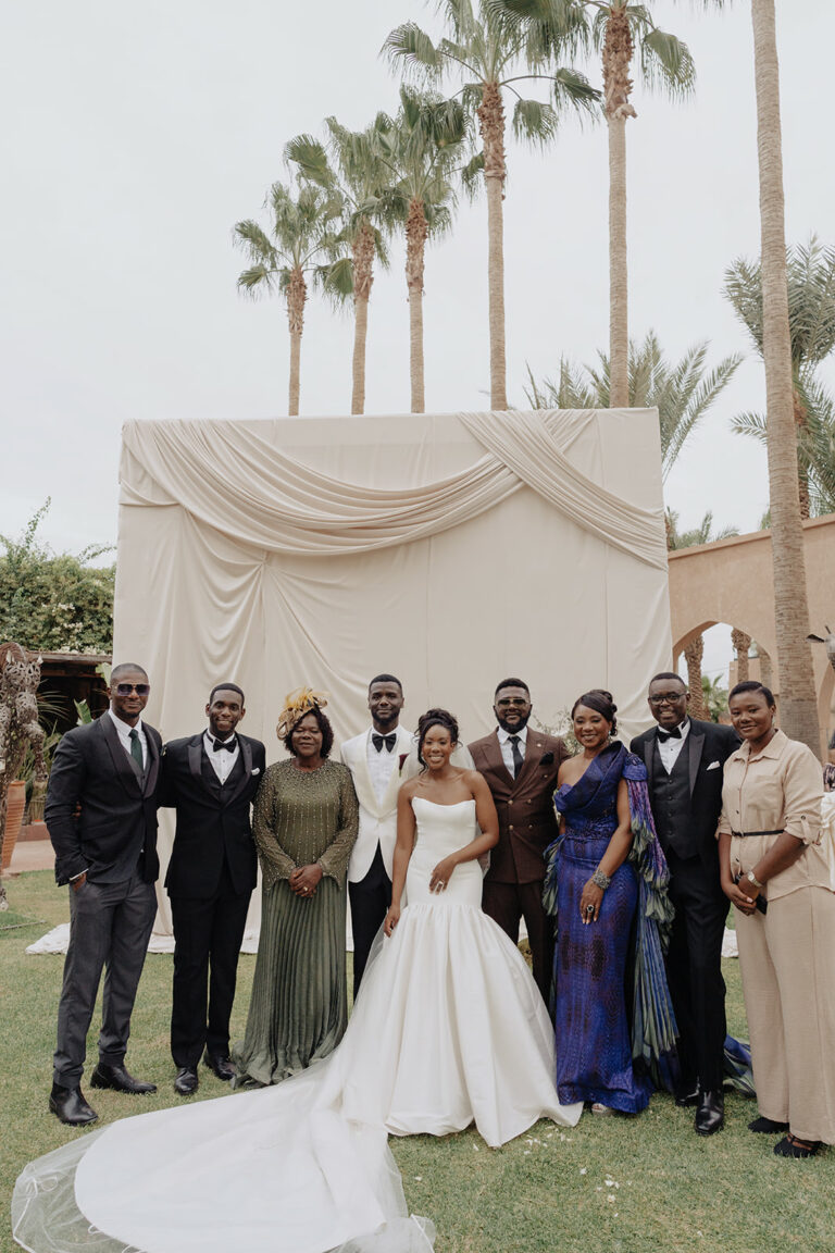 Nigerian luxury wedding in marrakech