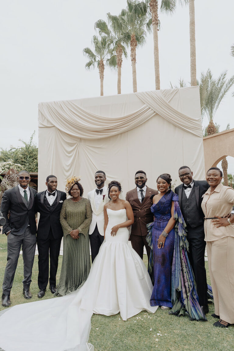 Nigerian luxury wedding in marrakech