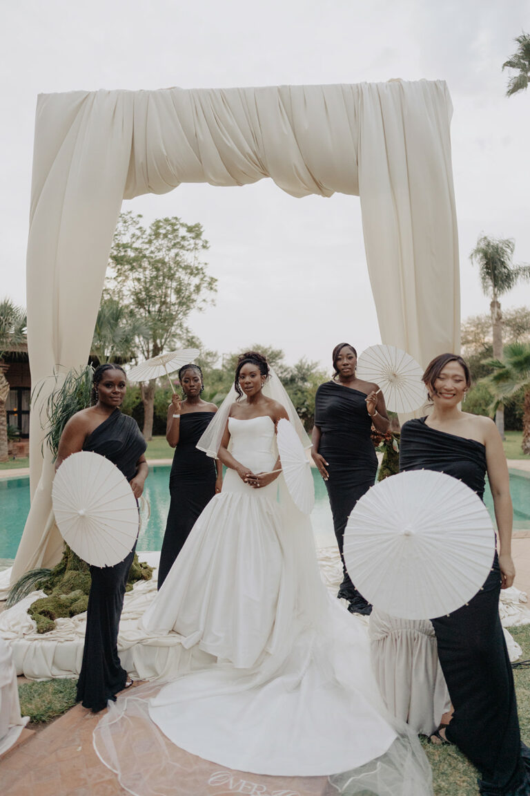 Nigerian luxury wedding in marrakech